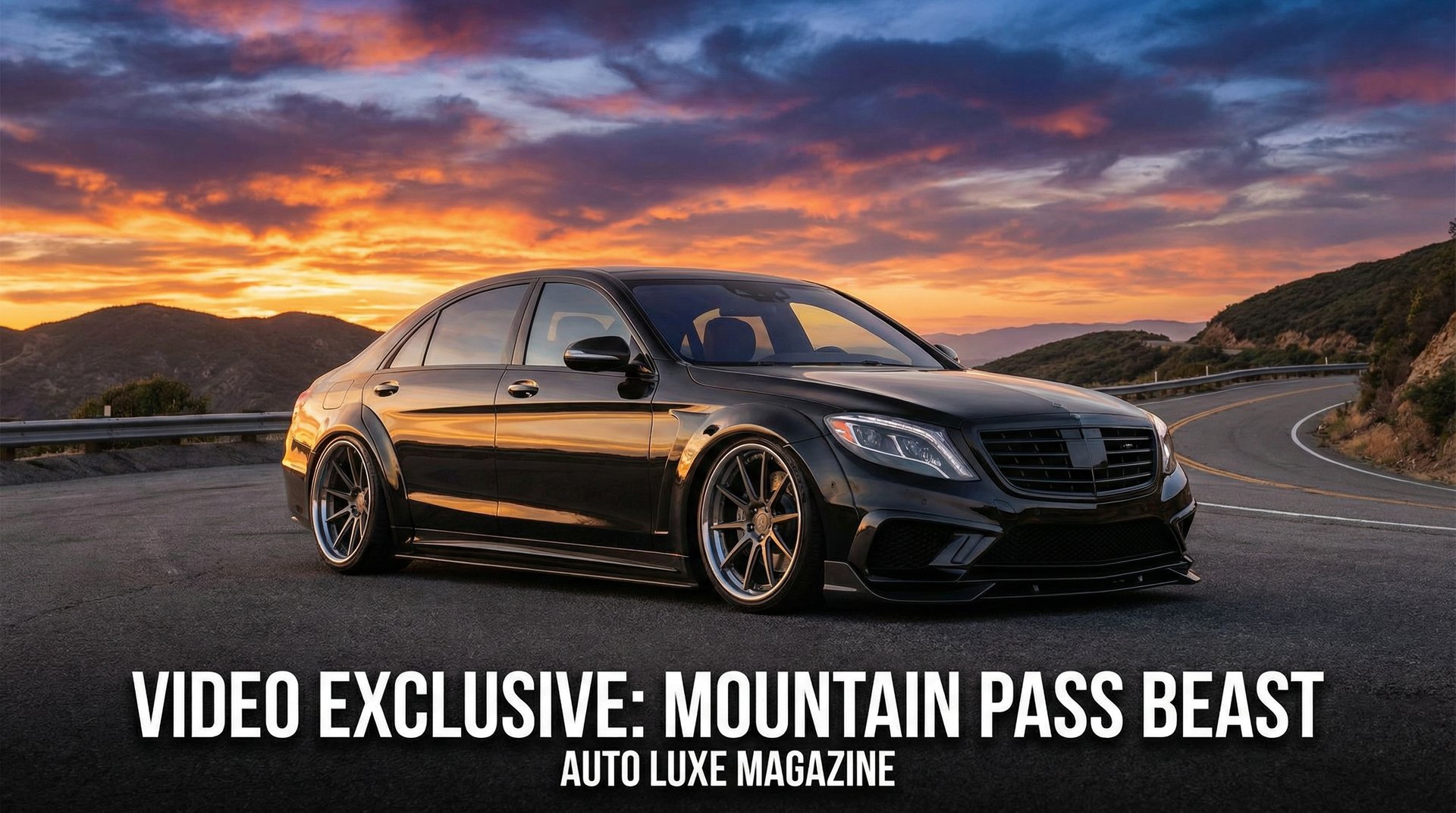 萝莉岛轿车宽体套件改装视频